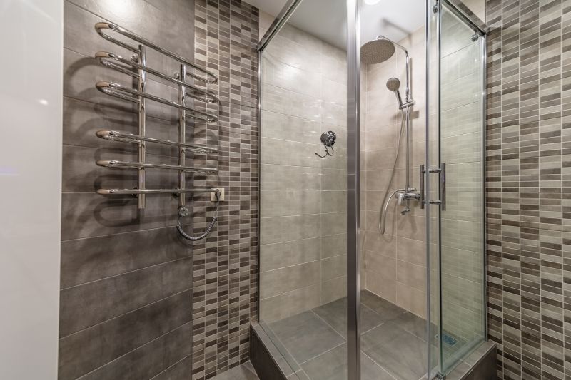 Tile-Enclosed Shower